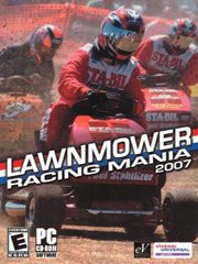 Обложка игры Lawnmower Racing Mania 2007