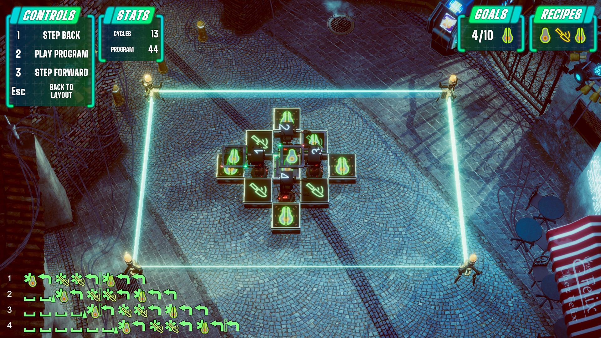 Скриншот из игры Neon Noodles - 3