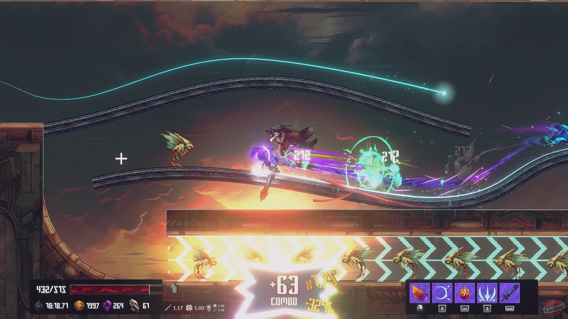 Скриншот из игры Emberdrift - 6