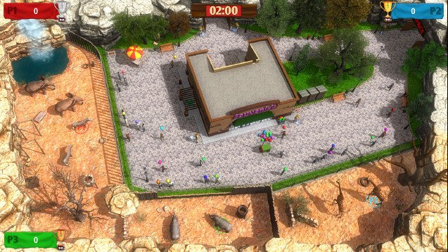 Скриншот из игры Zoo Rampage - 3
