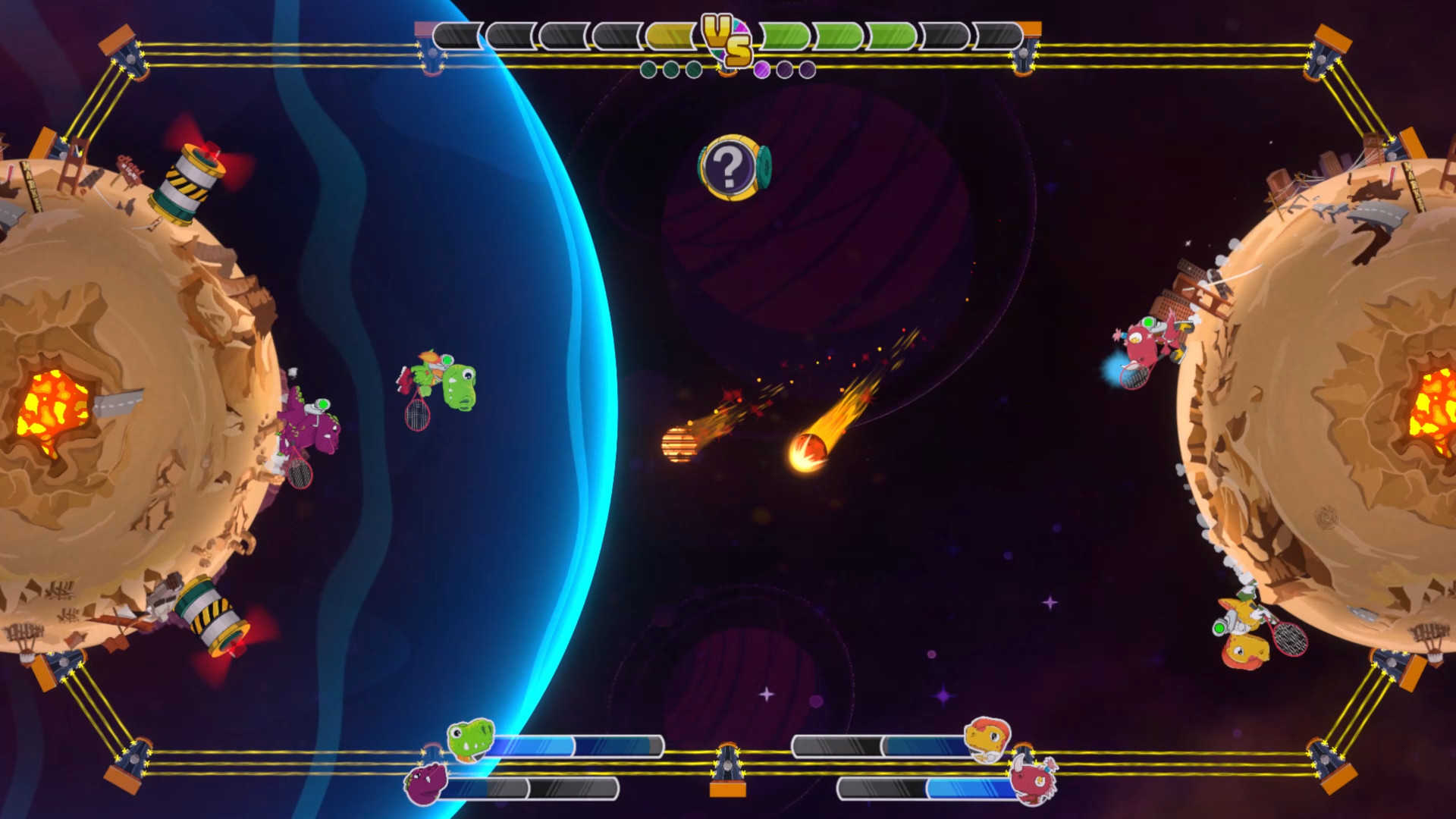 Скриншот из игры Dino Galaxy Tennis - 18