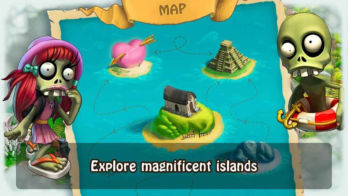 Скриншот из игры Zombie Castaways - 4