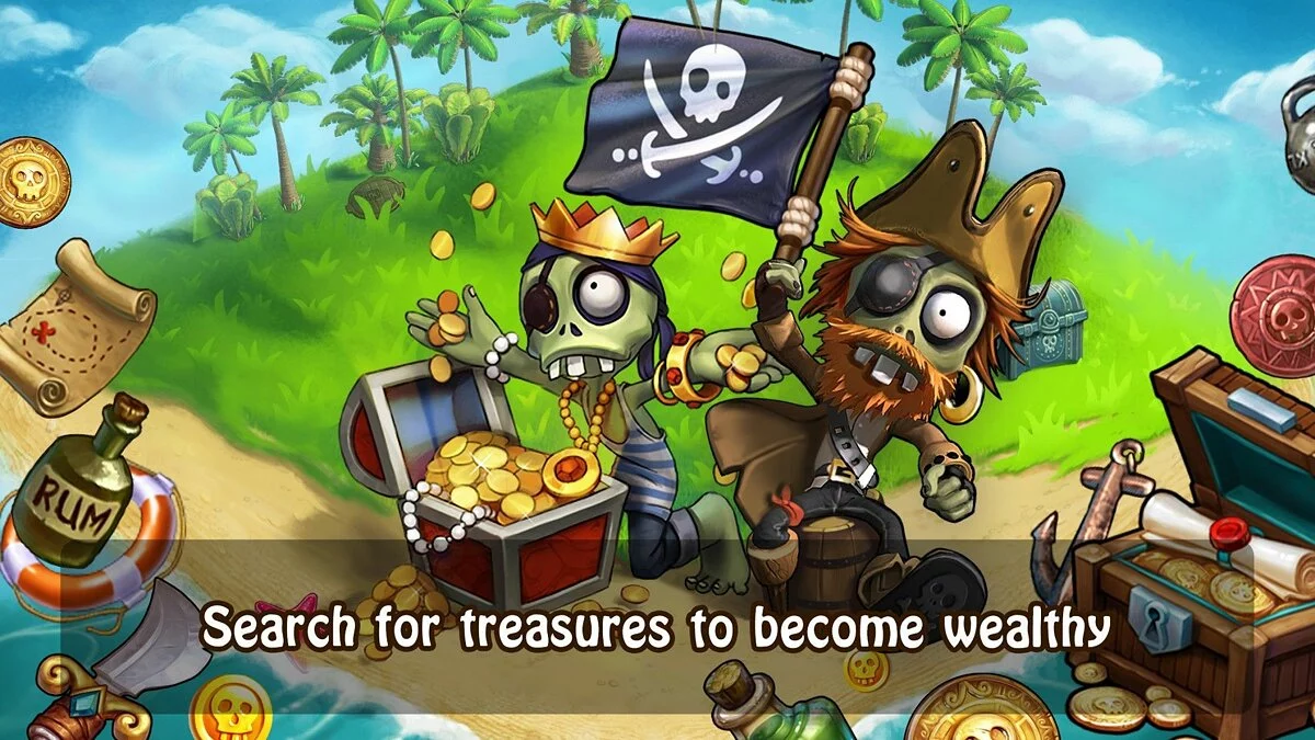 Скриншот из игры Zombie Castaways - 2