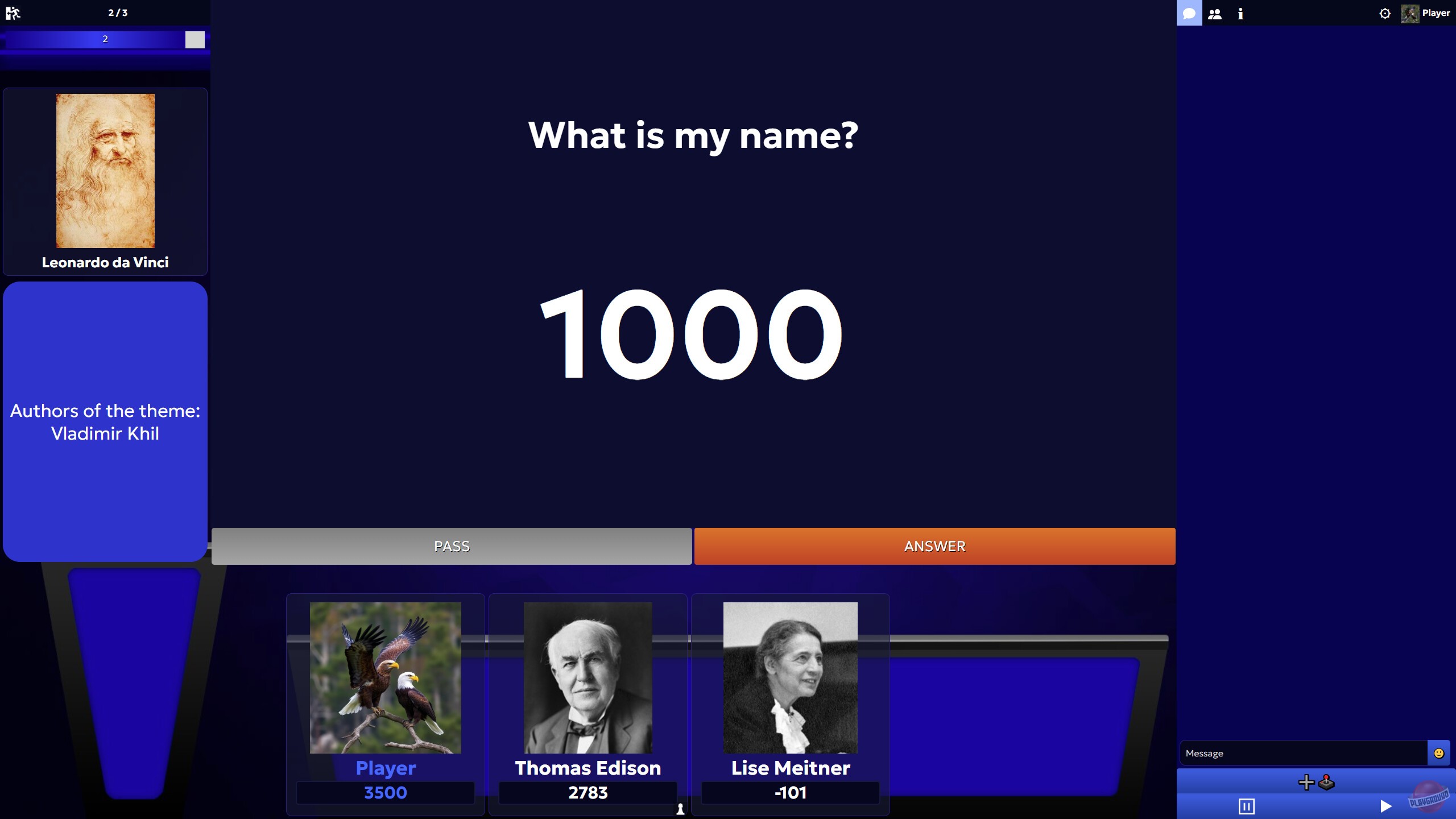 Скриншот из игры SIGame - 2