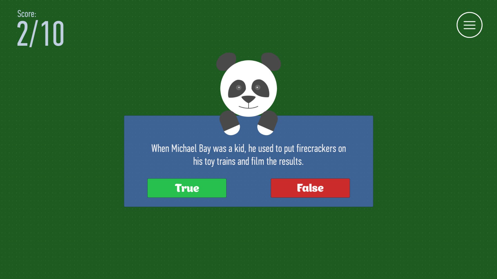 Скриншот из игры True or False - 5