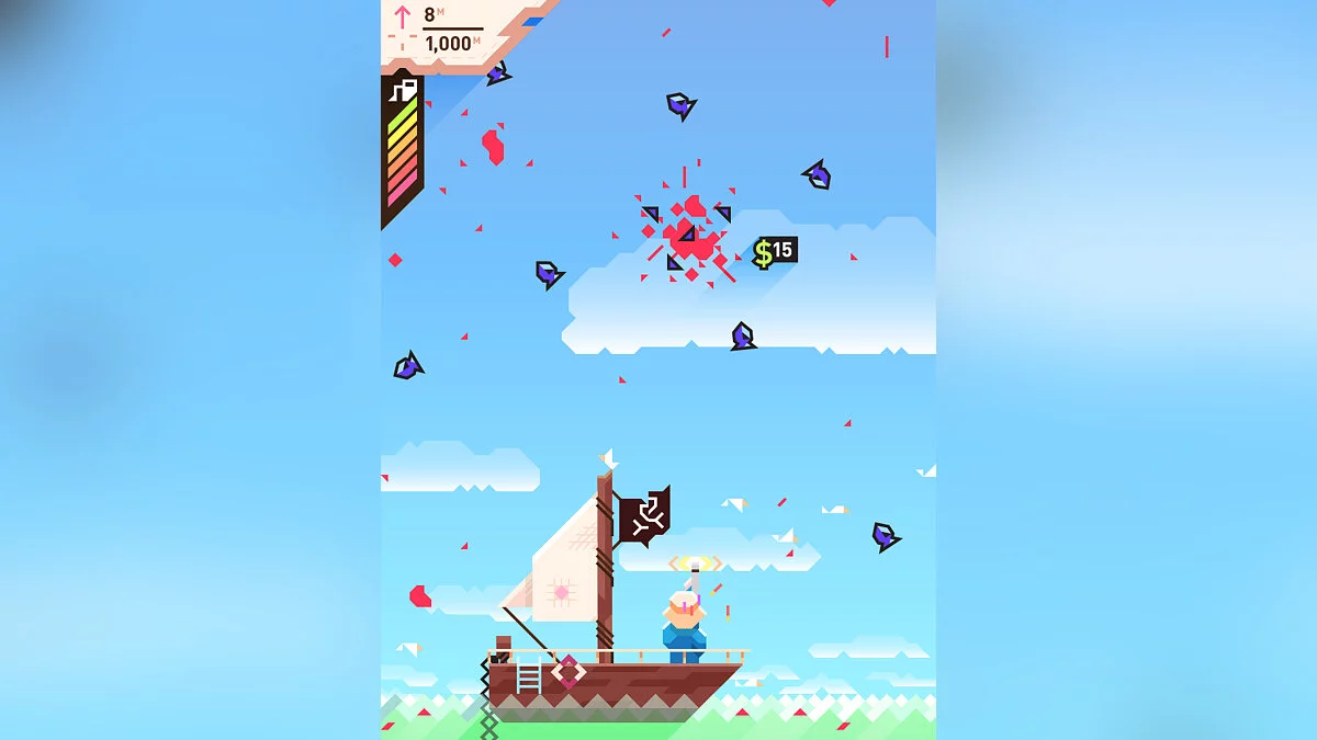 Скриншот из игры Ridiculous Fishing - 7