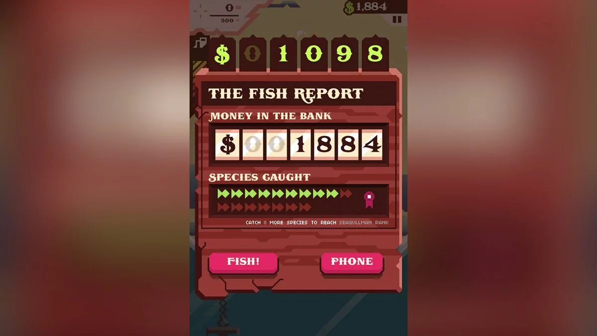 Скриншот из игры Ridiculous Fishing - 9