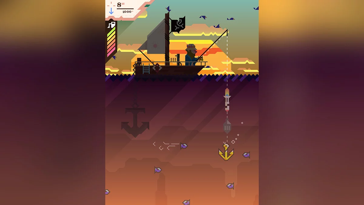 Скриншот из игры Ridiculous Fishing - 8