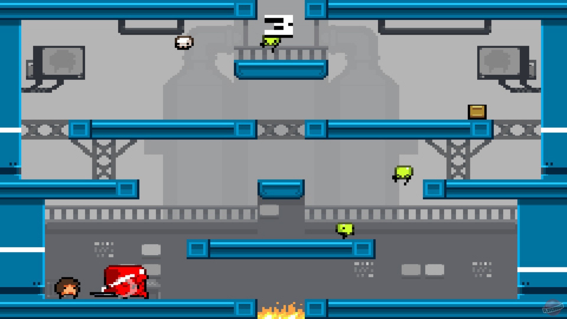 Скриншот из игры Super Crate Box - 8