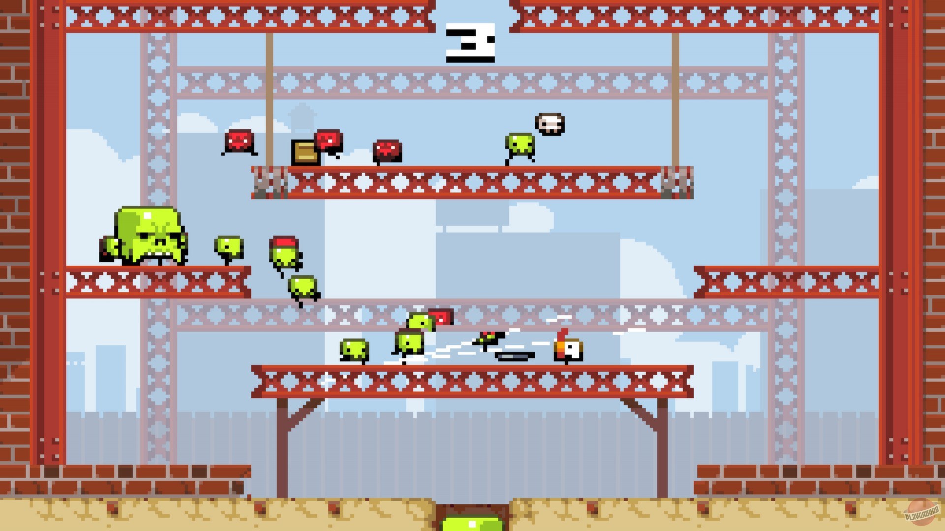 Скриншот из игры Super Crate Box - 15