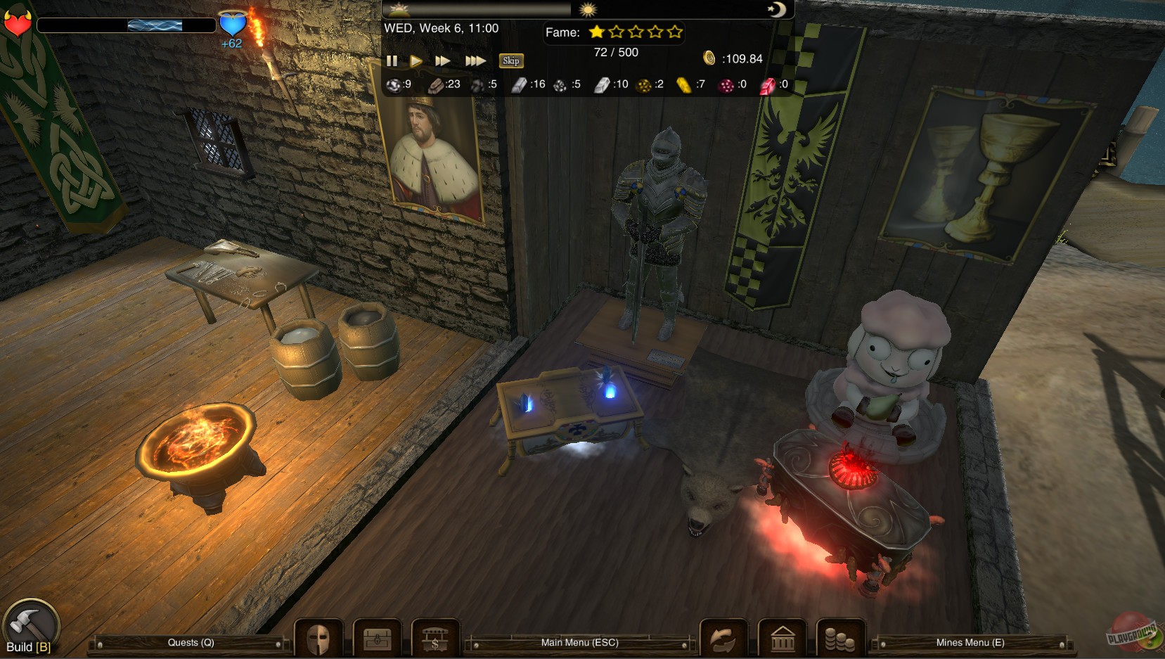 Скриншот из игры Blacksmith Legends - 1