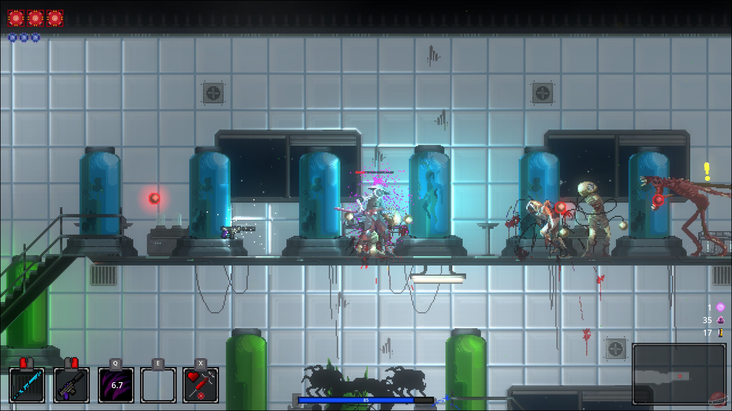 Скриншот из игры Katanaut - 11