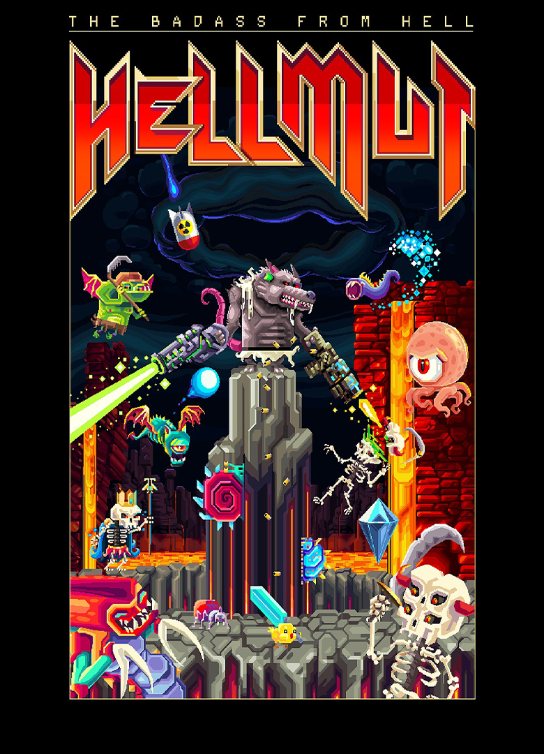 Обложка игры Hellmut: The Badass from Hell