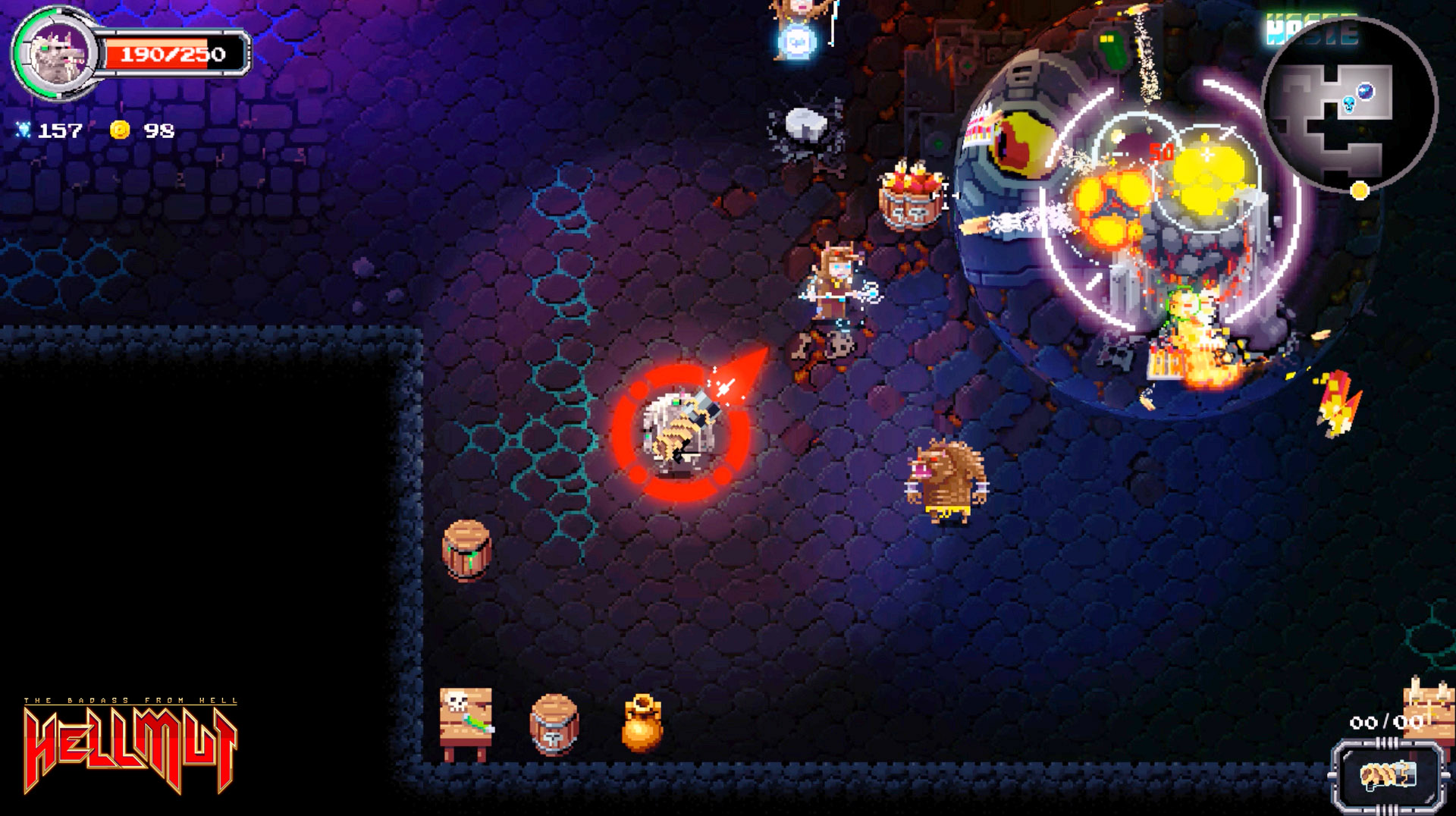 Скриншот из игры Hellmut: The Badass from Hell - 45