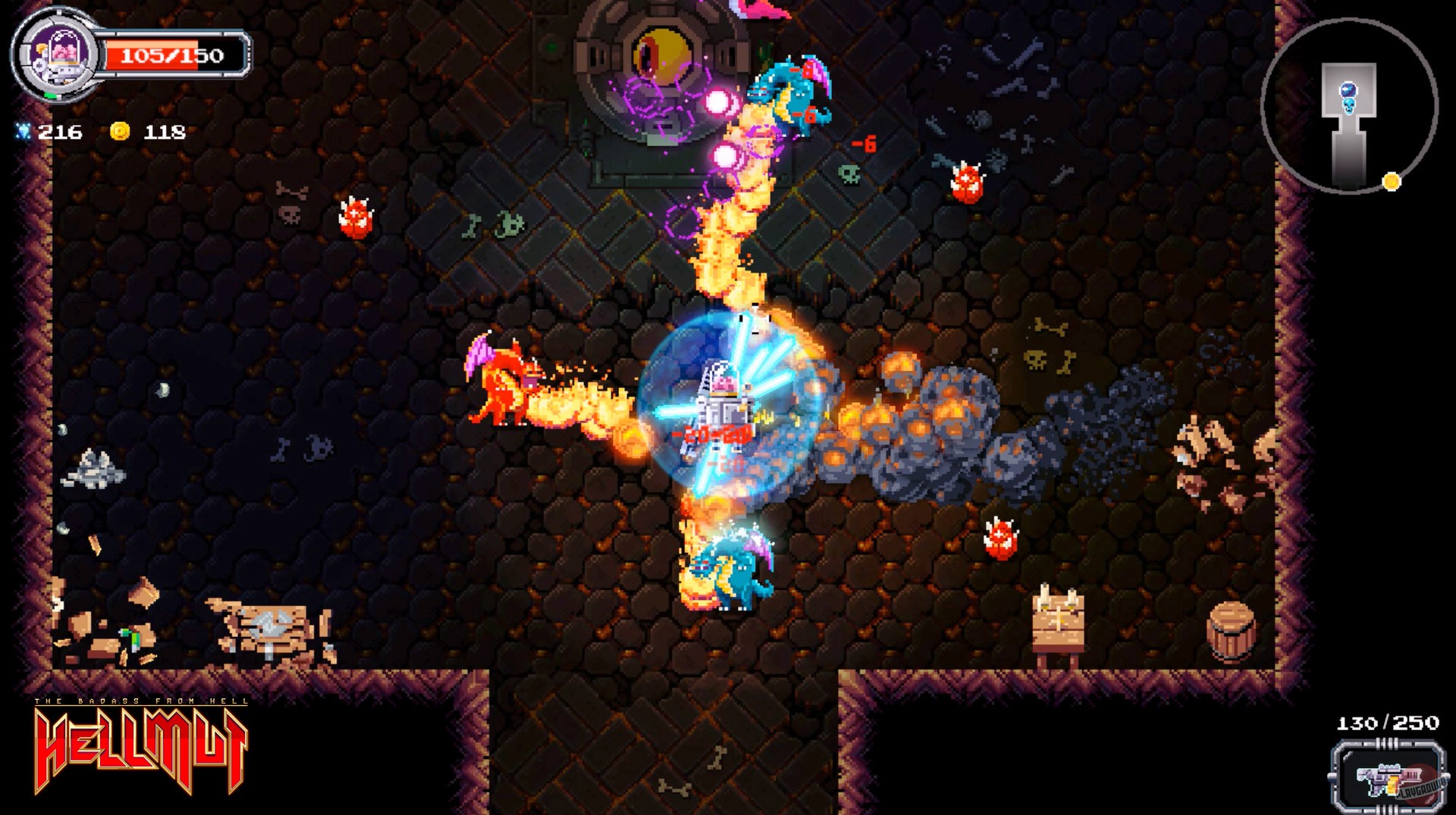 Скриншот из игры Hellmut: The Badass from Hell - 18