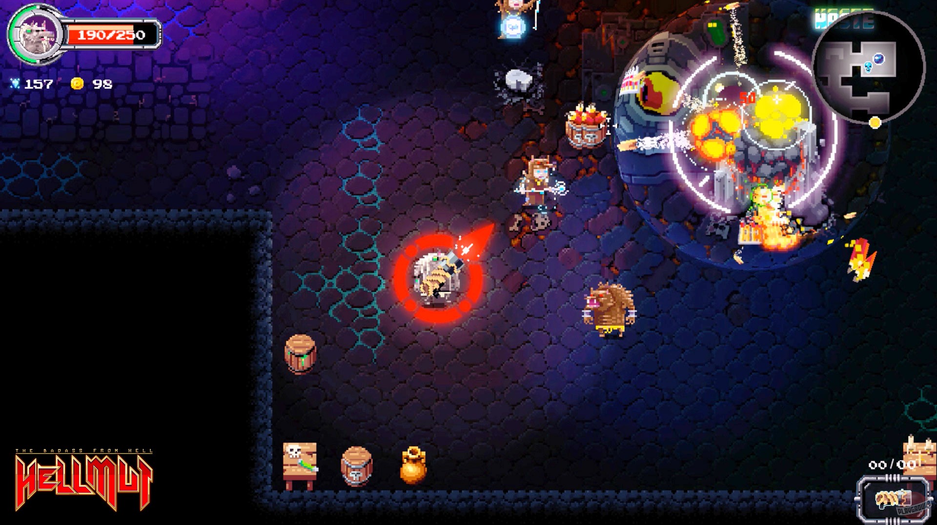 Скриншот из игры Hellmut: The Badass from Hell - 11