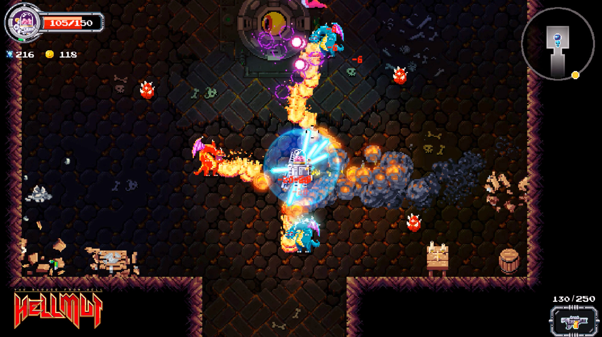 Скриншот из игры Hellmut: The Badass from Hell - 8