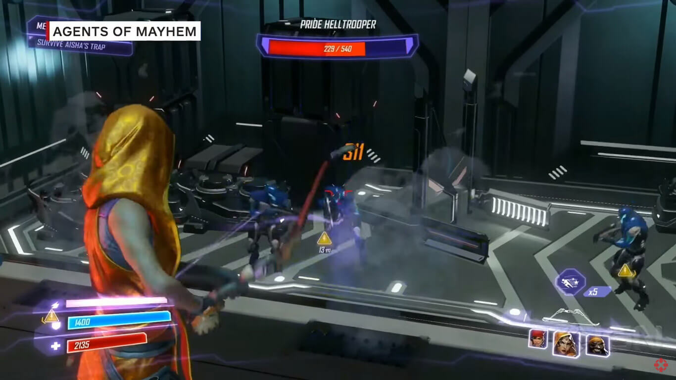 Скриншот из игры Agents of Mayhem - 24
