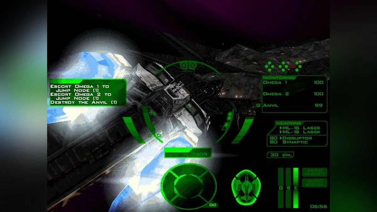 Скриншот из игры Descent: FreeSpace - The Great War - 6