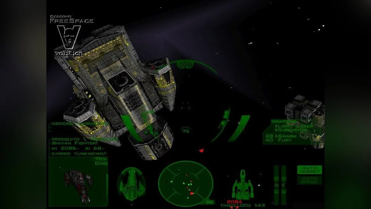 Скриншот из игры Descent: FreeSpace - The Great War - 10