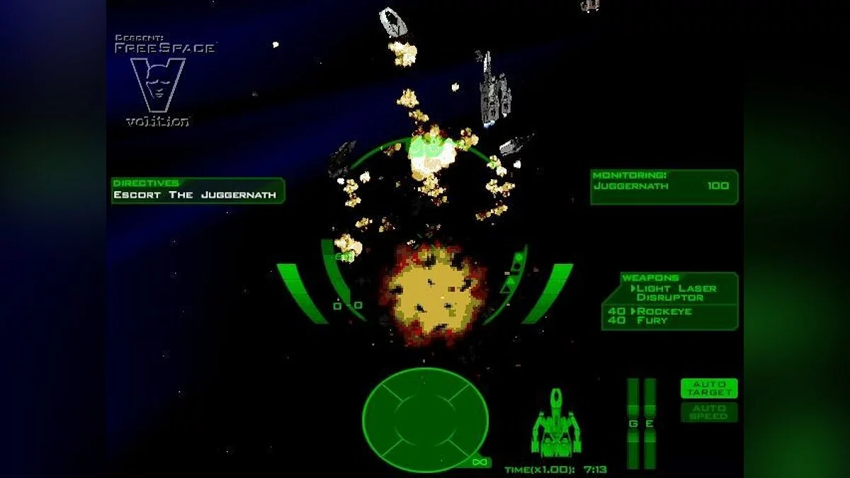 Скриншот из игры Descent: FreeSpace - The Great War - 15