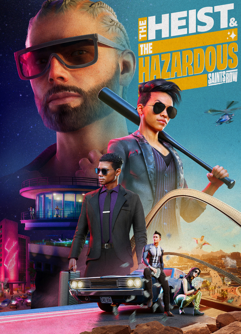 Обложка игры Saints Row: The Heist & The Hazardous