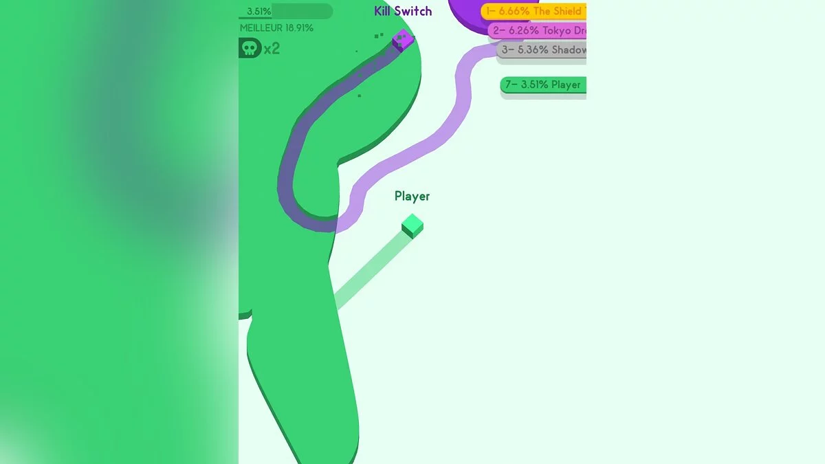 Скриншот из игры Paper.io 2 - 7