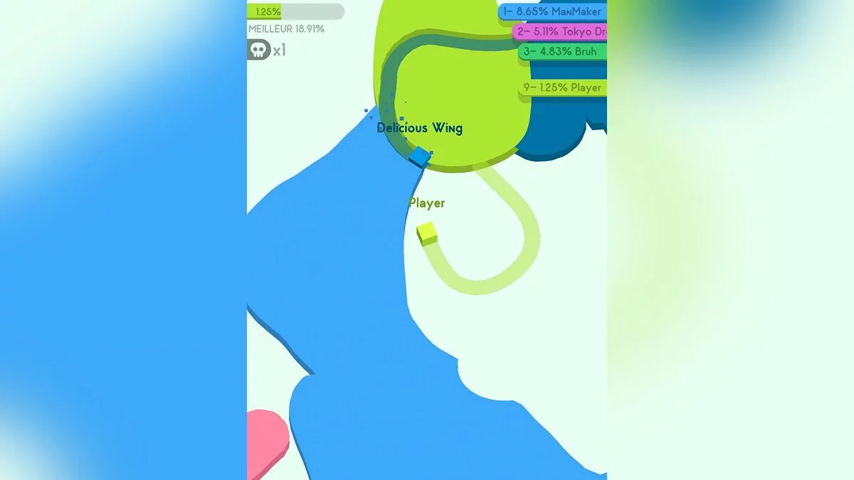 Скриншот из игры Paper.io 2 - 6