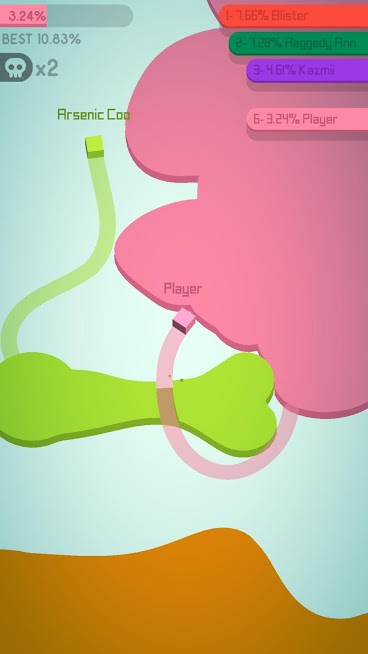 Скриншот из игры Paper.io 2 - 2