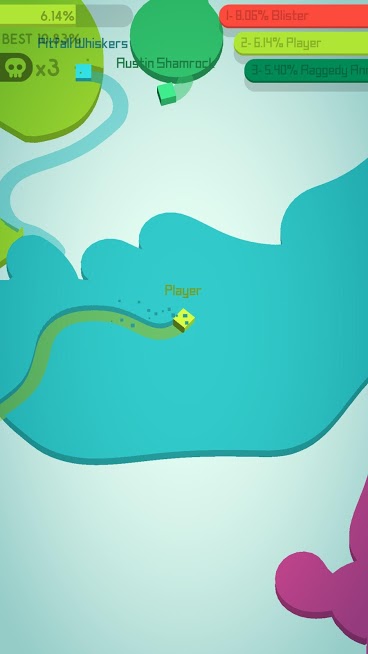 Скриншот из игры Paper.io 2 - 4