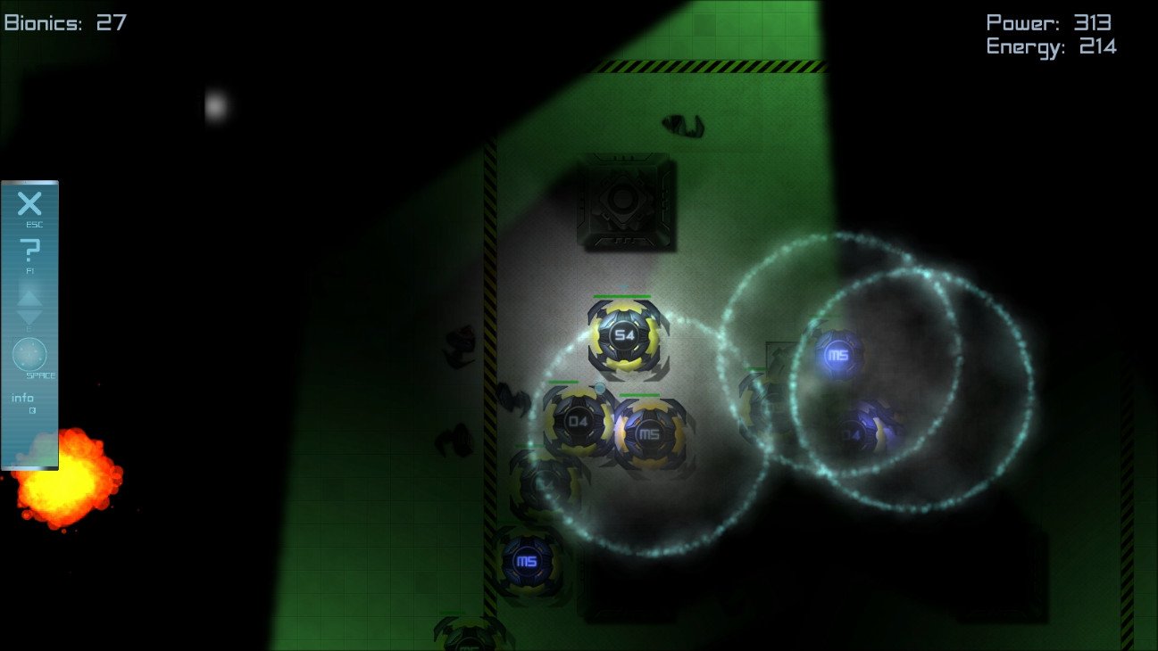 Скриншот из игры Biodrone Battle - 1