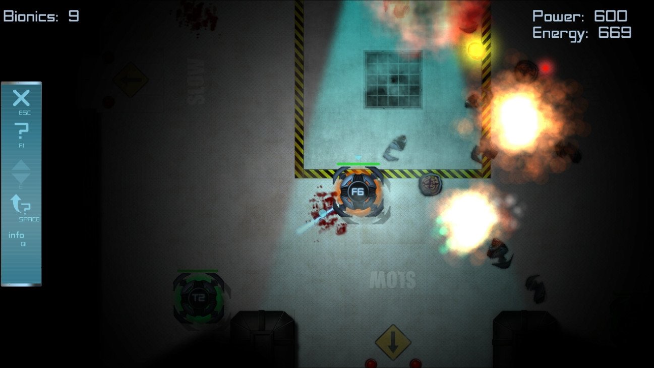 Скриншот из игры Biodrone Battle - 5