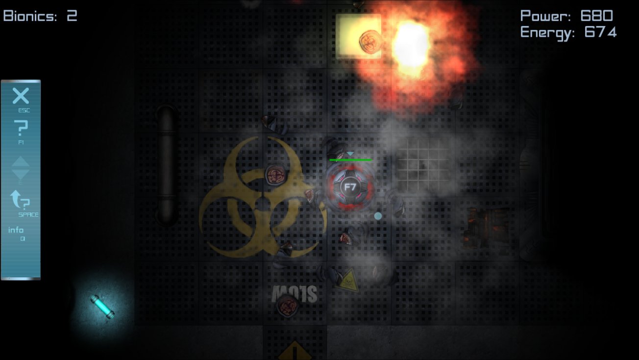 Скриншот из игры Biodrone Battle - 6