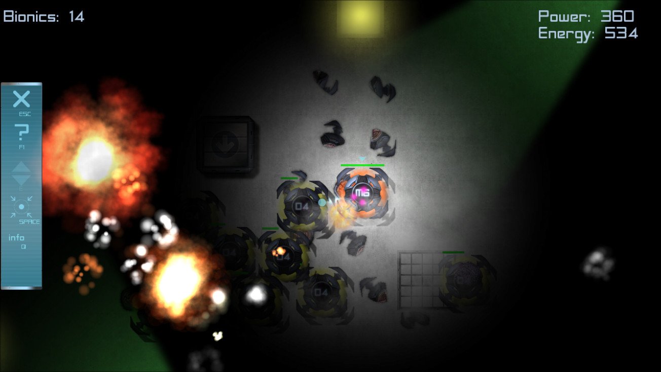 Скриншот из игры Biodrone Battle - 7