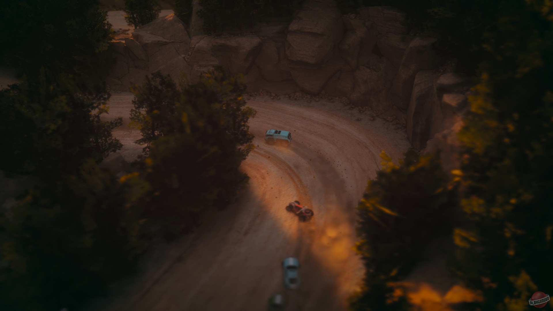 Скриншот из игры Mantis Burn Racing - 33