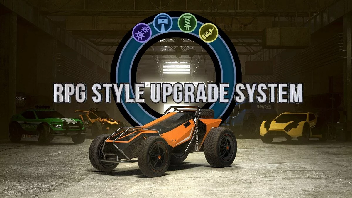 Скриншот из игры Mantis Burn Racing - 38