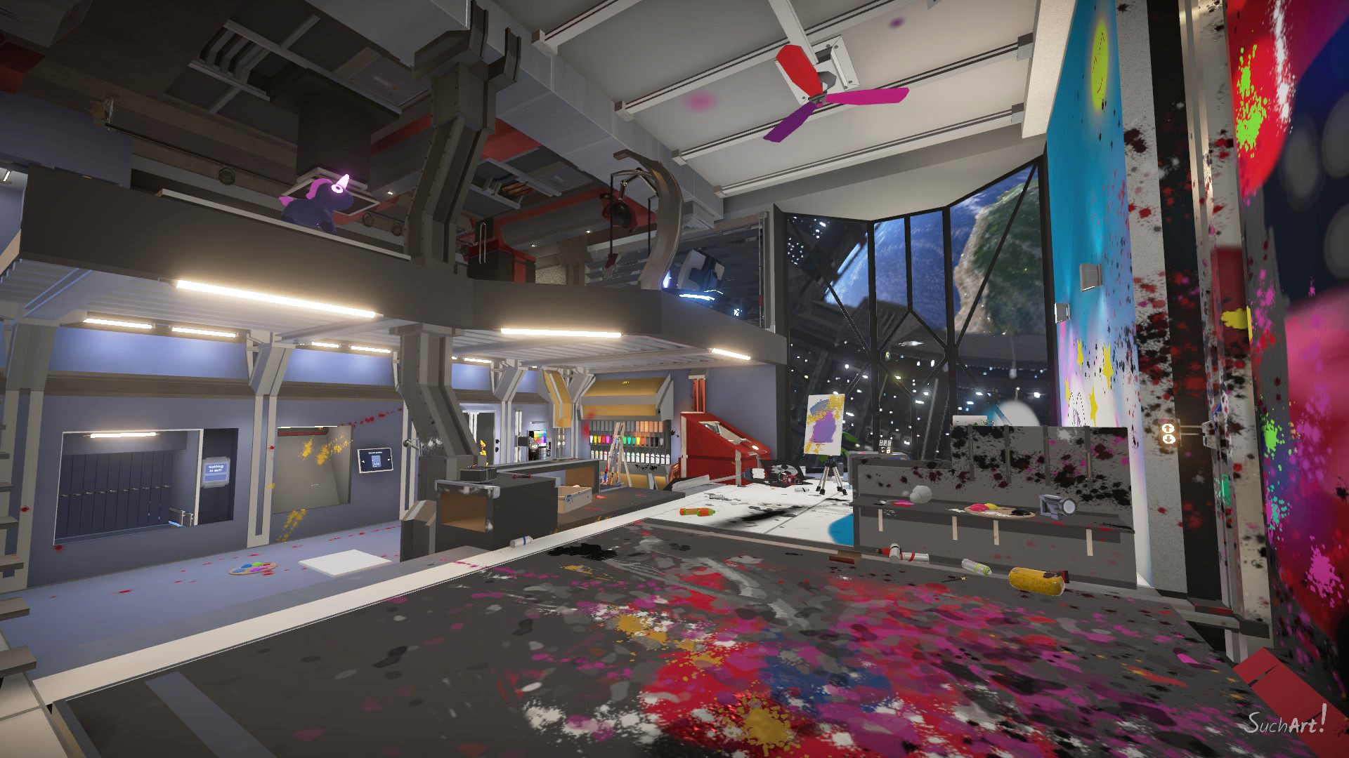 Скриншот из игры SuchArt: Genius Artist Simulator - 1