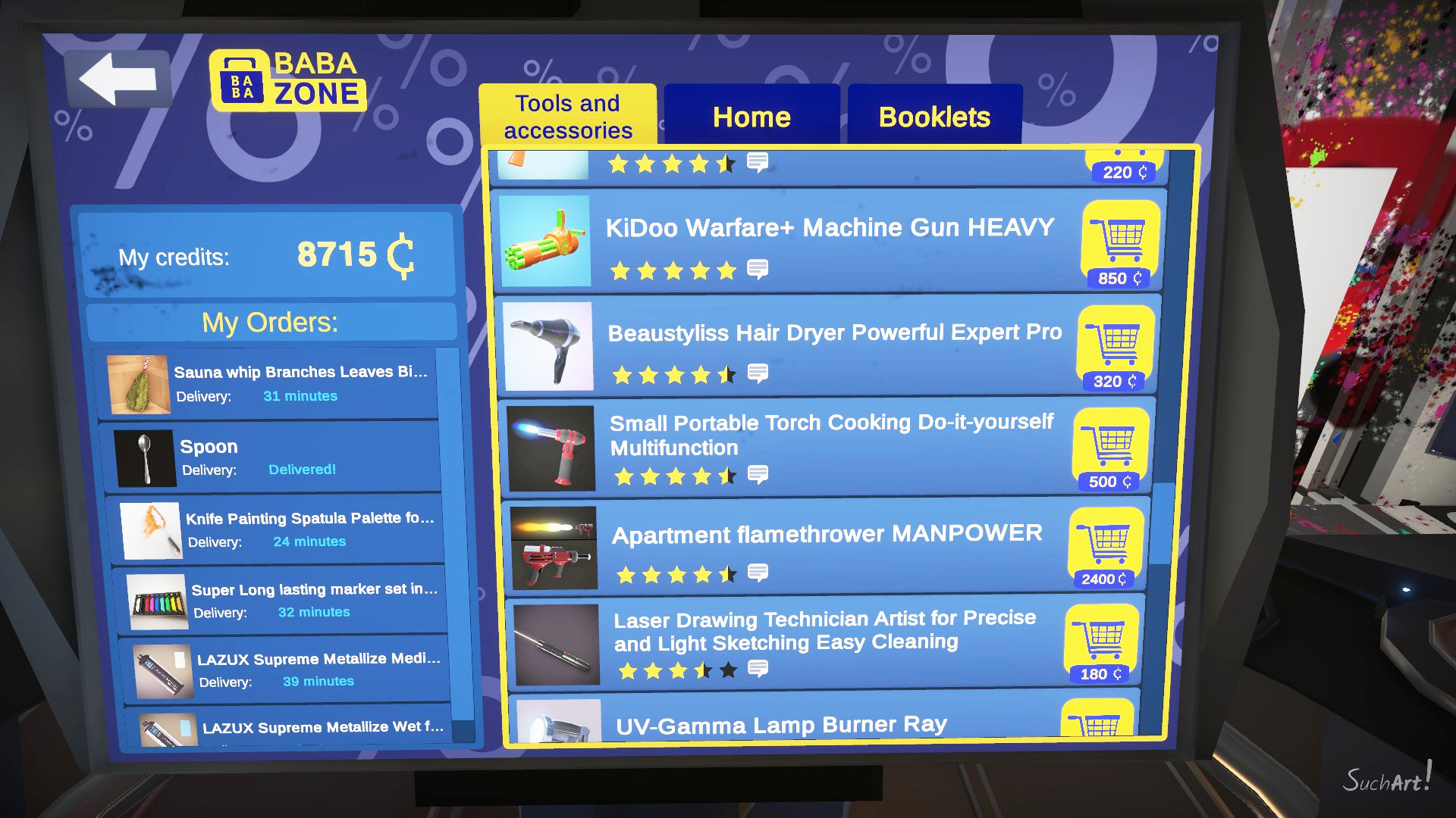 Скриншот из игры SuchArt: Genius Artist Simulator - 3