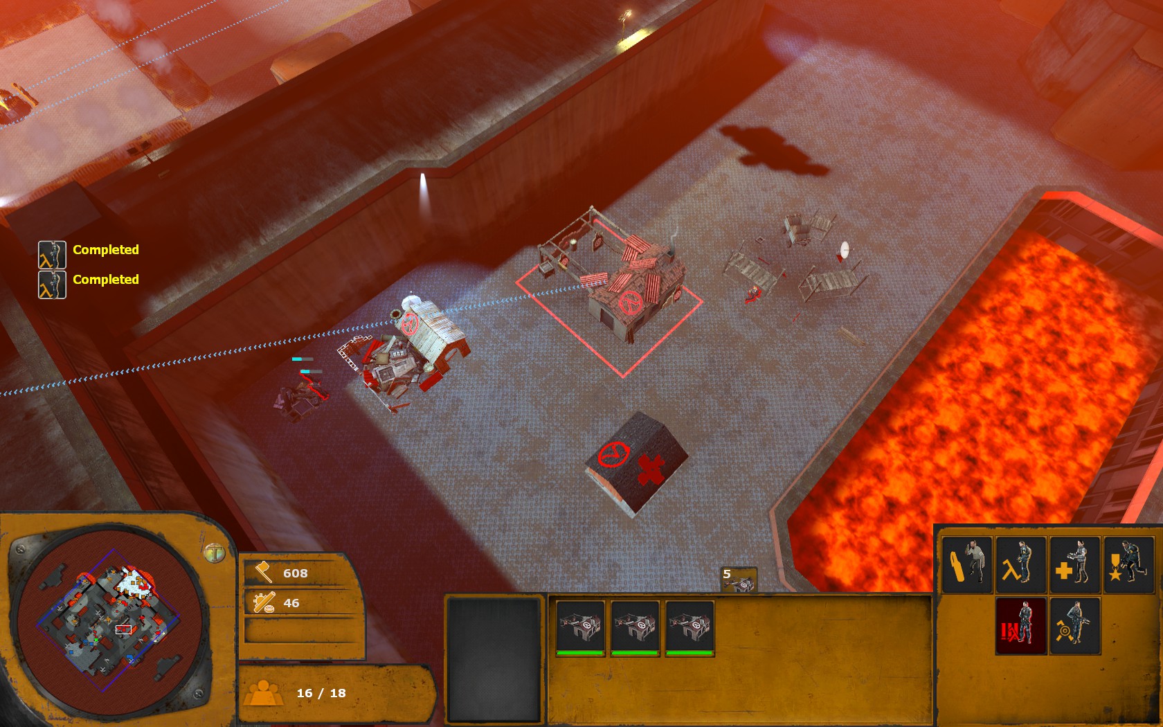 Скриншот из игры Lambda Wars - 13