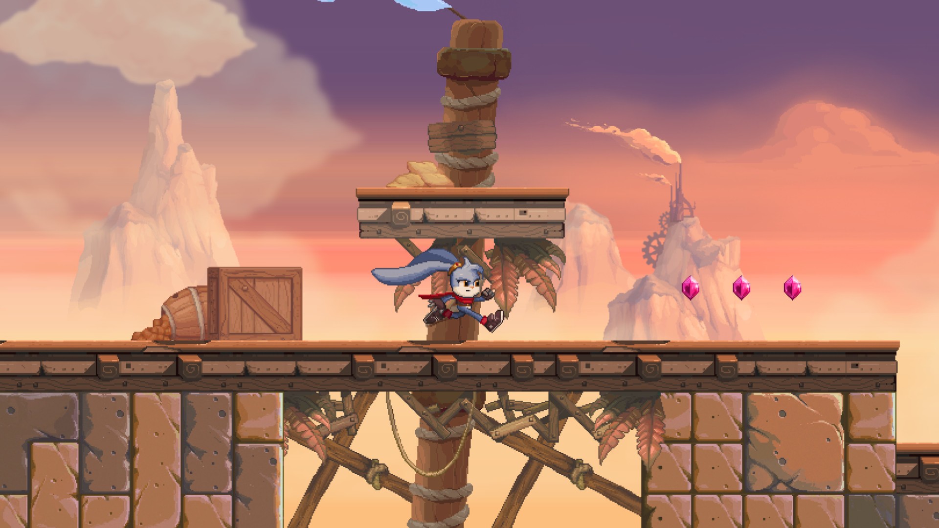 Скриншот из игры Kaze and the Wild Masks - 26