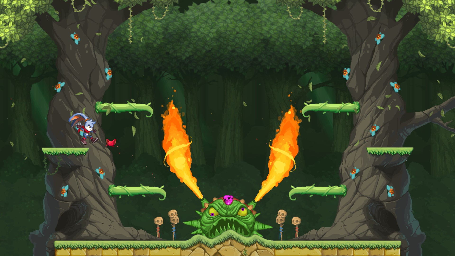 Скриншот из игры Kaze and the Wild Masks - 28