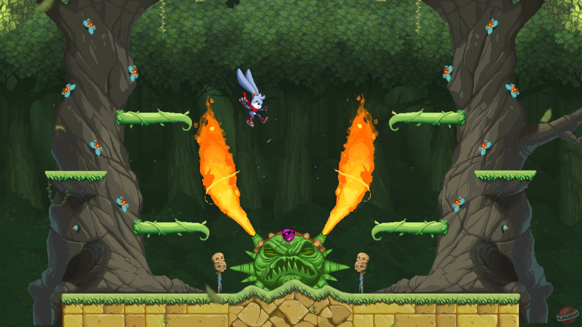 Скриншот из игры Kaze and the Wild Masks - 56