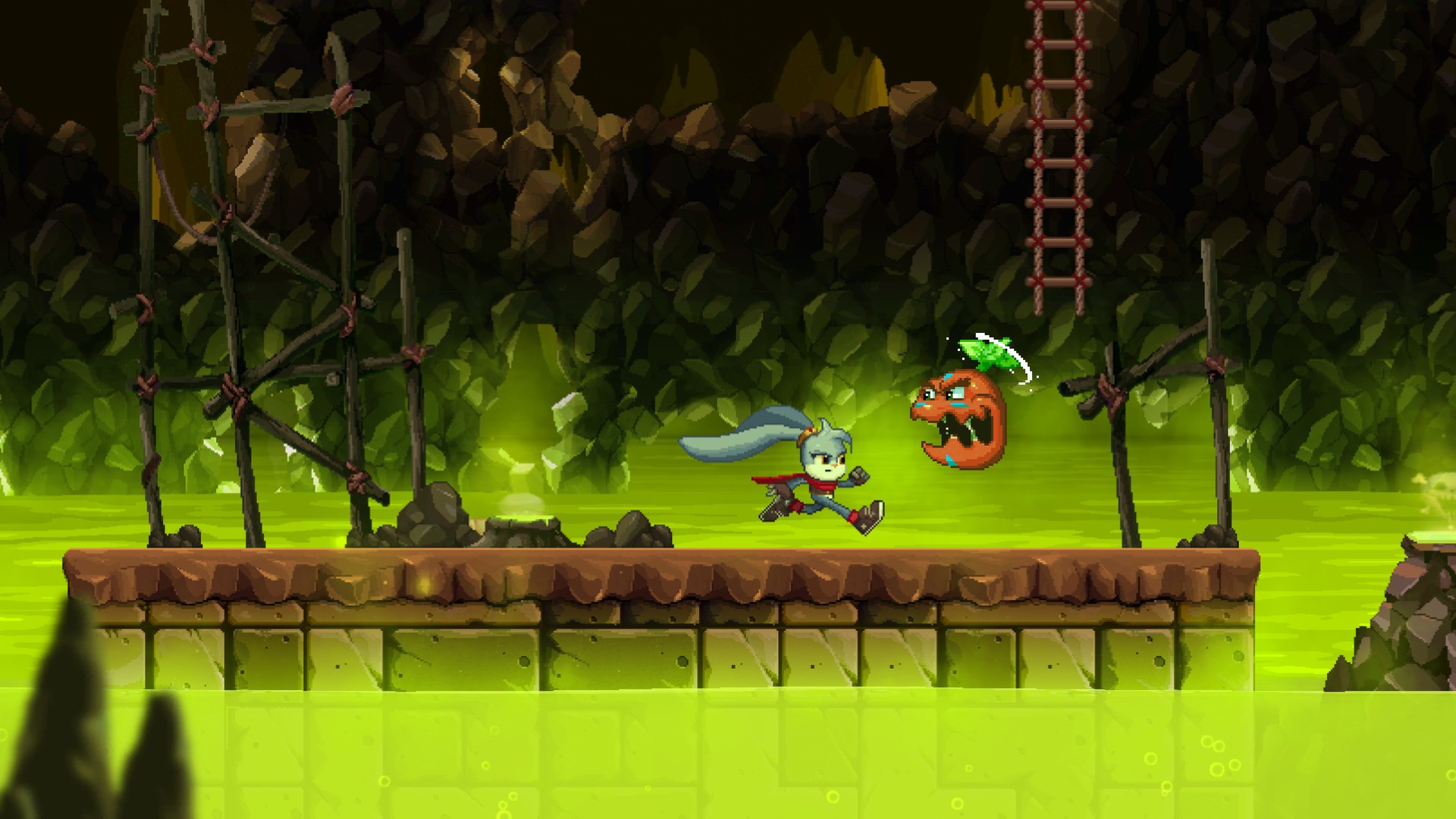 Скриншот из игры Kaze and the Wild Masks - 58