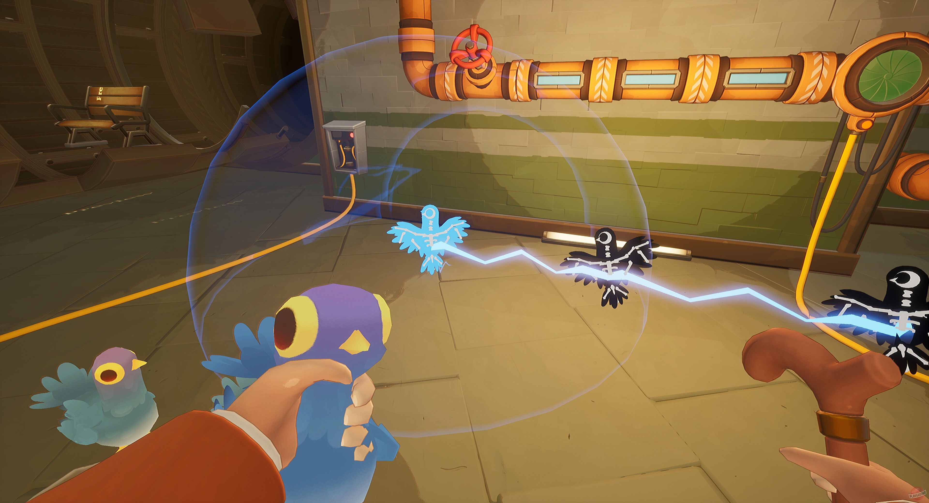 Скриншот из игры The Bench - 18