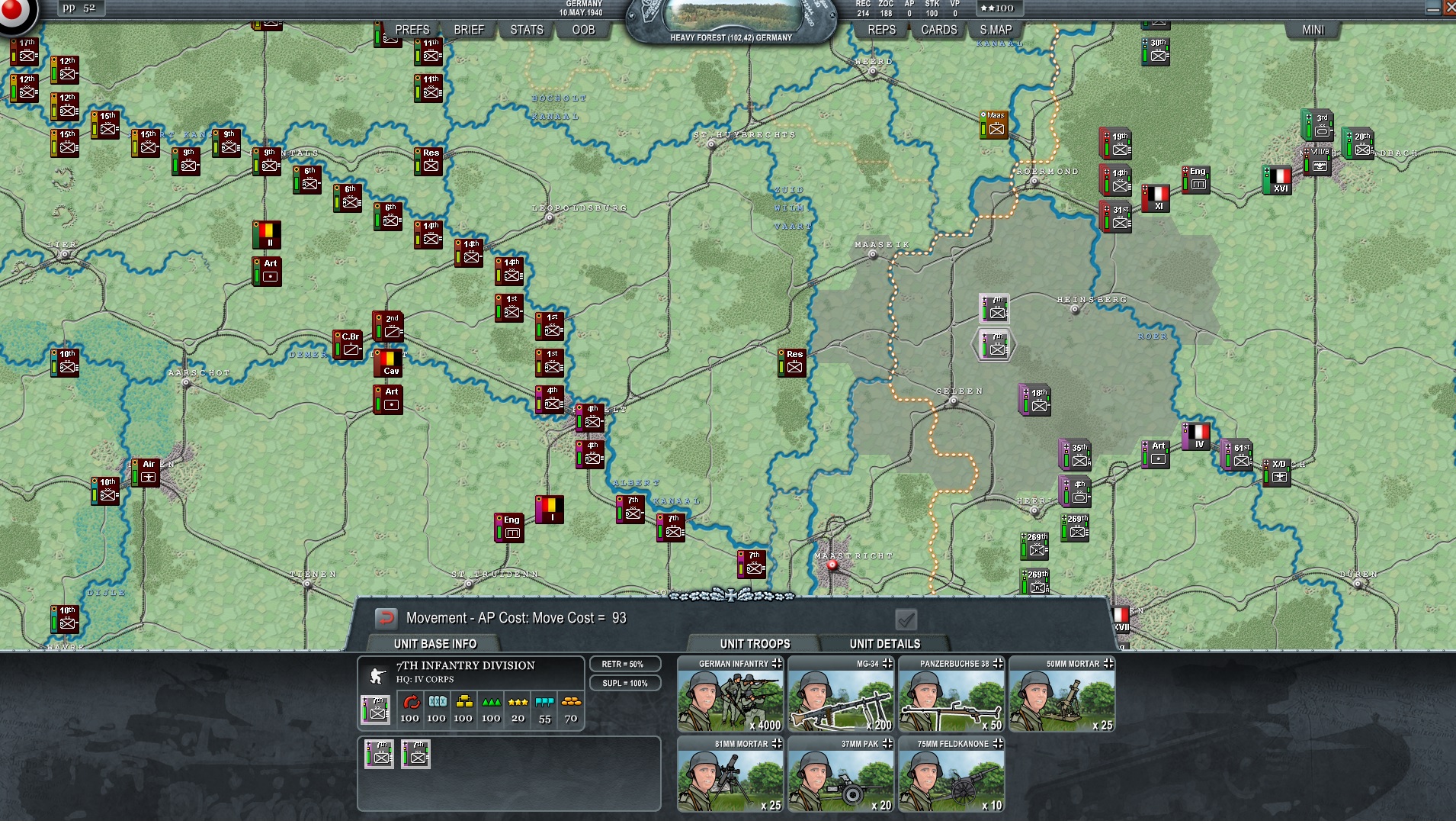 Скриншот из игры Decisive Campaigns: The Blitzkrieg from Warsaw to Paris - 14