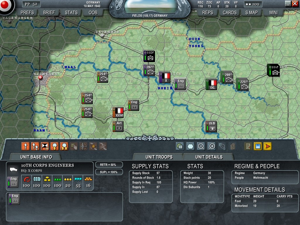 Скриншот из игры Decisive Campaigns: The Blitzkrieg from Warsaw to Paris - 17