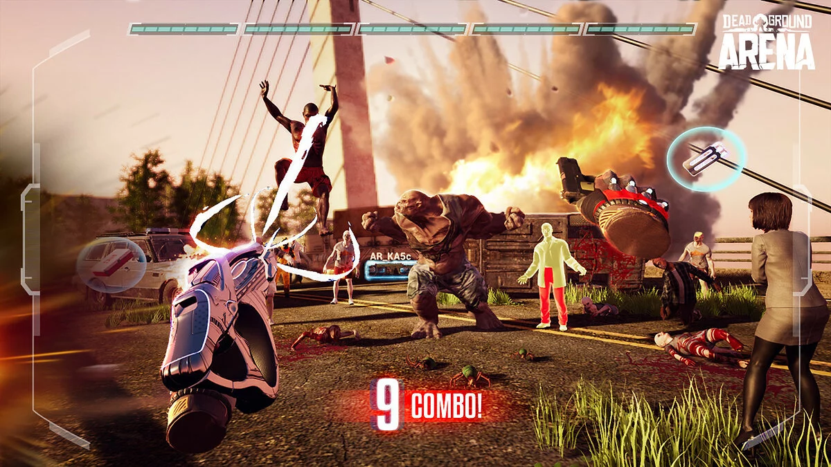 Скриншот из игры Dead Ground: Arena - 6