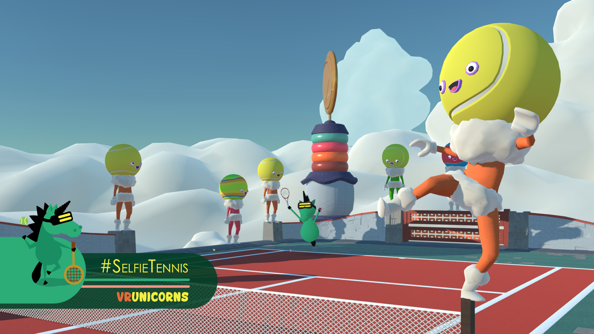 Скриншот из игры SelfieTennis - 14
