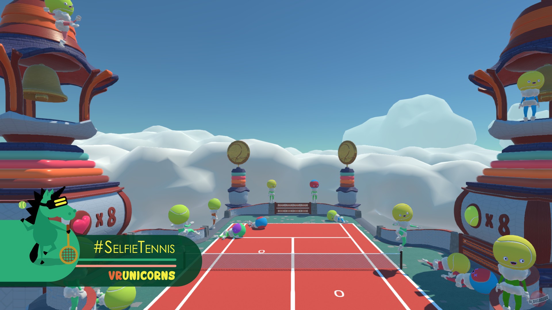 Скриншот из игры SelfieTennis - 3
