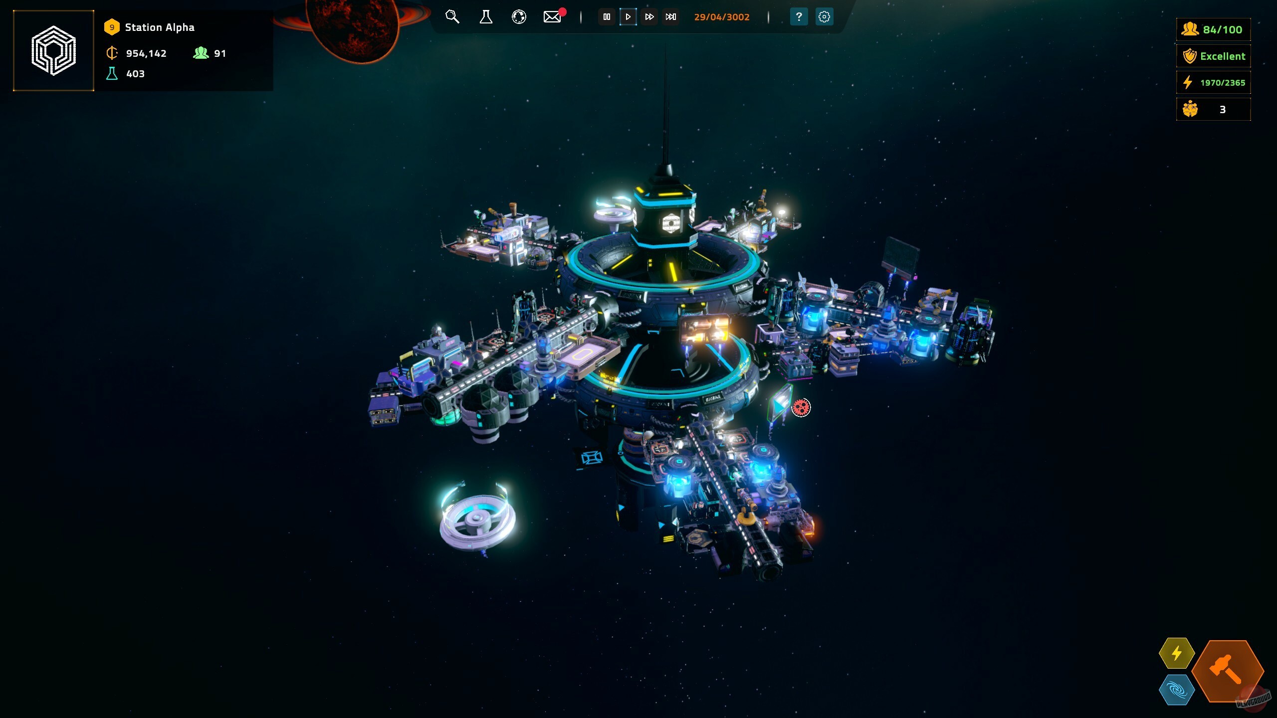 Скриншот из игры Space Station Tycoon - 4